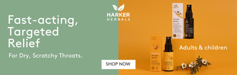 Harker Throat Sprays for Adults & Children